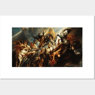 The Fall of Phaeton by Peter Paul Rubens, 1604 Posters and Art